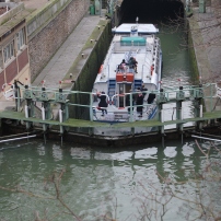 Tour Boat at St. Germain Bridge